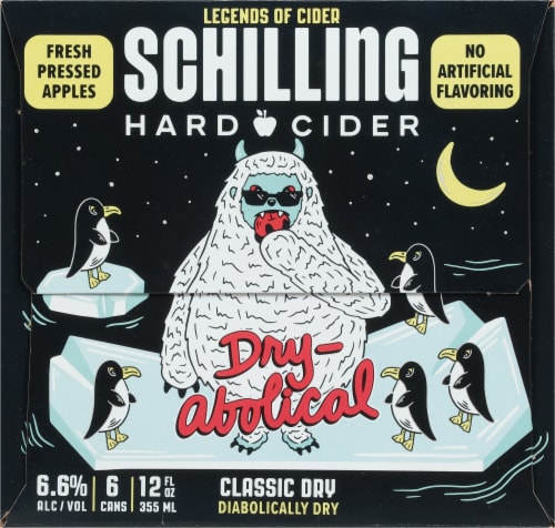 Schilling London Dry Traditional Craft Cider Perspective: right