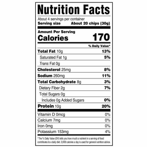 Wilde Protein Chips® Sea Salt & Vinegar Chips Perspective: right