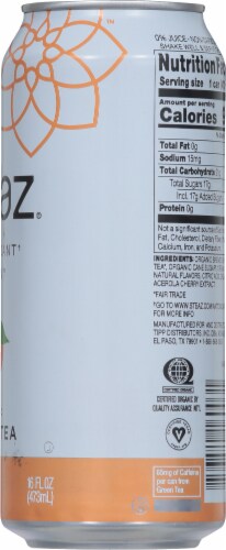 Steaz® Organic Iced Peach Green Tea Perspective: right