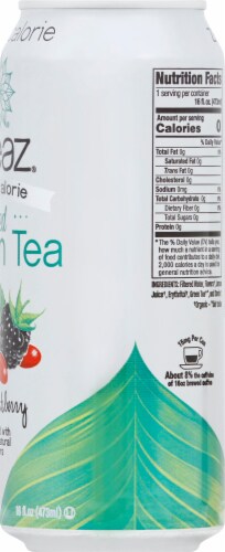 Steaz Goji Blackberry Iced Green Tea Perspective: right