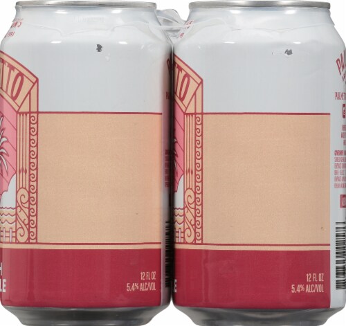 Palmetto Peach Pale Ale Perspective: right