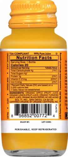 Sol-ti® Organic Turmeric SuperShot® Perspective: right