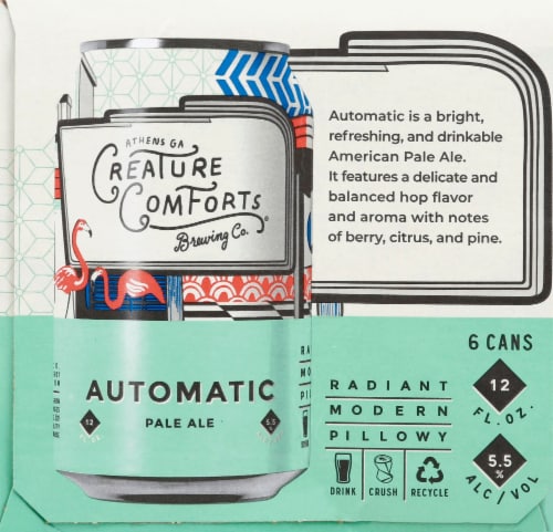 Creature Comforts® Automatic Pale Ale Perspective: right
