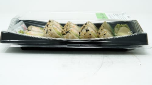 Yummi Sushi Crab Salad and Brown Rice California Roll Perspective: right