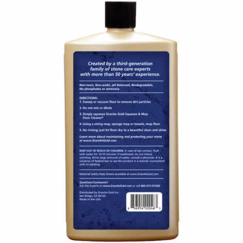 Granite Gold 32 Oz. Squeeze and Mop Floor Cleaner GG0046 Perspective: right