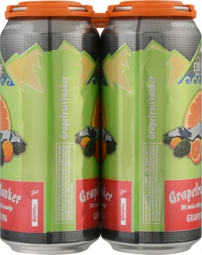 Eddyline Brewery Grapefruit Yanker IPA Perspective: right