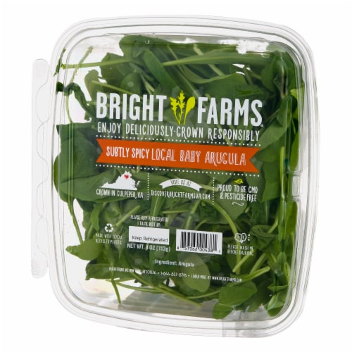 Bright Farms Baby Arugula Perspective: right