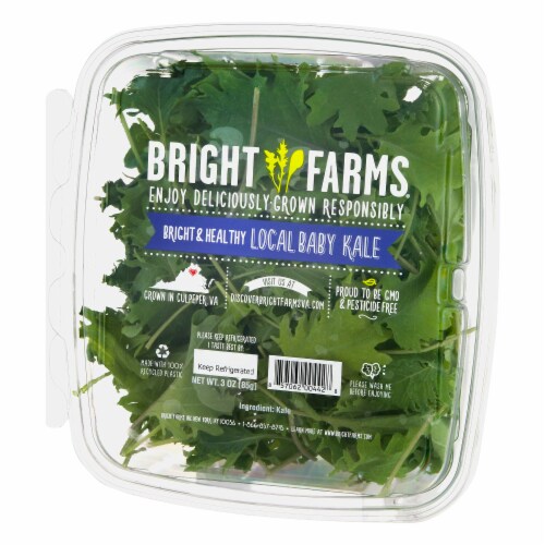 Bright Farms Baby Kale Perspective: right