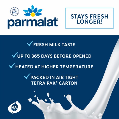 Parmalat Milk, Lactose Free Shelf Stable Perspective: right