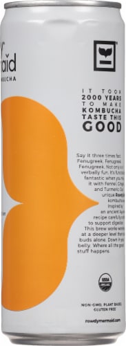 Rowdy Mermaid Rowdy Belly Organic Kombucha Perspective: right
