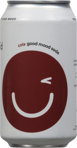 Rowdy Mermaid Good Mood Cola Soda Can Perspective: right