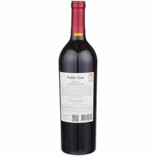 Middle Sister Rebel Red Blend California Wine Perspective: right