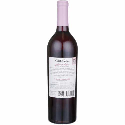 Middle Sister Goody Two Shoes Pinot Noir California Red Wine Perspective: right