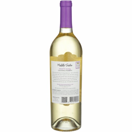Middle Sister Sweet & Sassy Moscato California White Wine Perspective: right