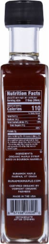 Runamok® Maple Bourbon Barrel Aged Maple Syrup Perspective: right