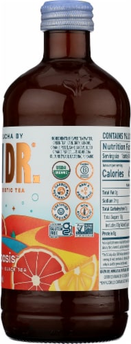 Brew Dr. Kombucha Citrus Earl Grey Drink Perspective: right