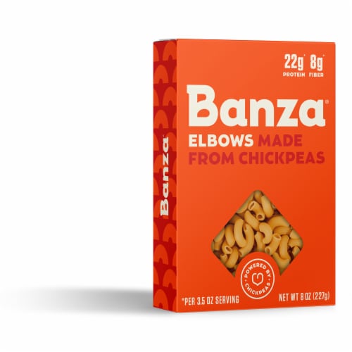 Banza® Chickpea Elbow Pasta Perspective: right