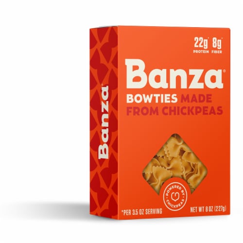 Banza® Chickpea Bowties Pasta Perspective: right