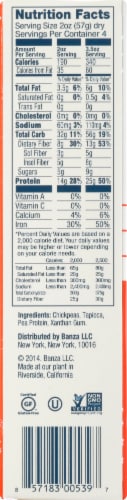 Banza® Chickpea Wheels Pasta Perspective: right