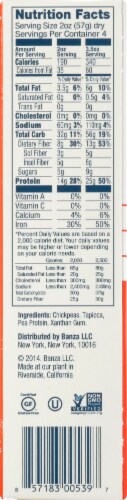 Banza® Chickpea Wheels Pasta Perspective: right