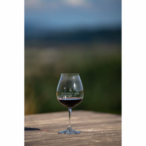 Penner-Ash Wine Cellars Pinot Noir Red Wine Perspective: right