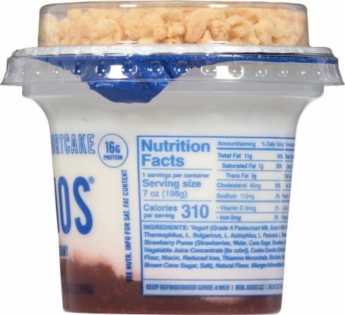Ellenos® Limited Edition Strawberry Shortcake Real Greek Yogurt Perspective: right