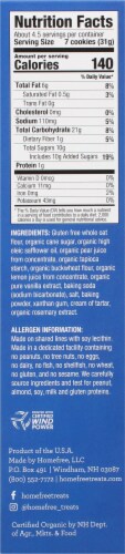 Home Free® Gluten Free Vanilla Mini Cookies Perspective: right
