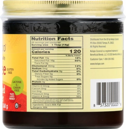 Kelapo® Ghee Clarified Butter Perspective: right