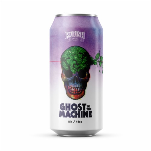 Parish Brewing Ghost In The Machine Pale Ale Craft Beer Perspective: right
