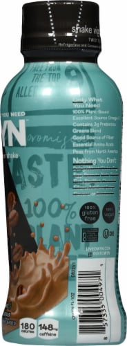 OWYN™ Cold Brew Coffee Plant-Based Protein Drink Perspective: right