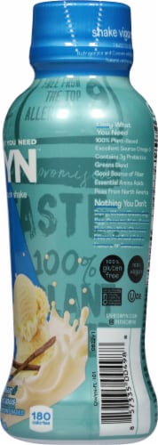 OWYN™ Smooth Vanilla Plant-Based Protein Drink Perspective: right