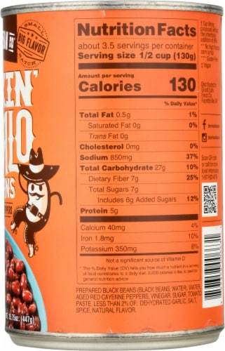 Serious Bean Co® Buckin Buffalo Black Beans Perspective: right