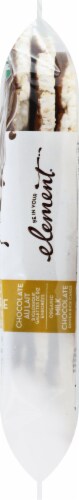 Element Organic Milk Chocolate Dipped Rice Cakes Perspective: right