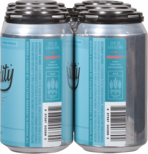 Fullsteam Brewing Humidity Hazy IPA Perspective: right