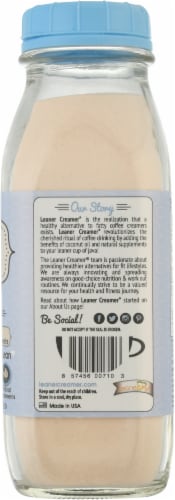 Leaner Creamer® French Vanilla Coconut Oil Creamer Perspective: right