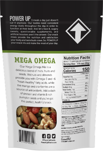 Gourmet Nut™ Power Up Mega Omega Trail Mix Perspective: right