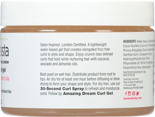Twisted Sista Amazing Dream Curls Cream Gel Perspective: right
