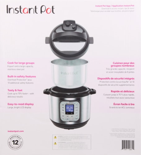 Instant Pot® Duo Mini Multi-Cooker - Silver/Black, 3 qt - Ralphs