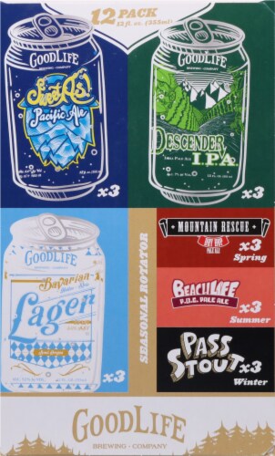 GoodLife Brewing Co Mix Pack Perspective: right