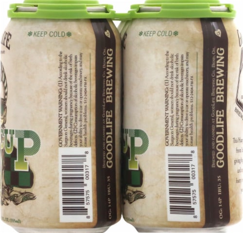 GoodLife Brewing Co. Sippy Cup Hazy Pale Beer Perspective: right