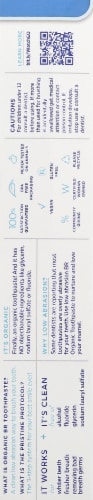 Essential Oxygen BR Organic Fresh Mint Toothpaste Perspective: right