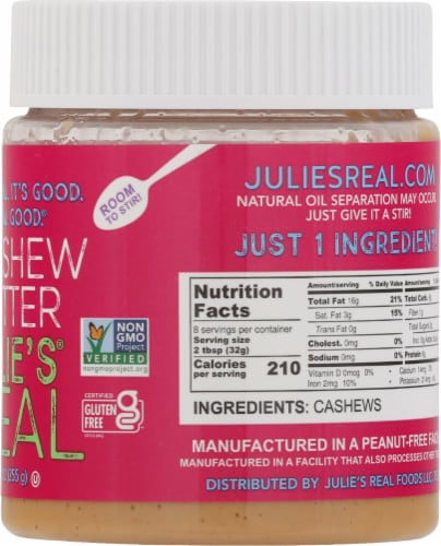 Julie's Real Cashew Butter Perspective: right