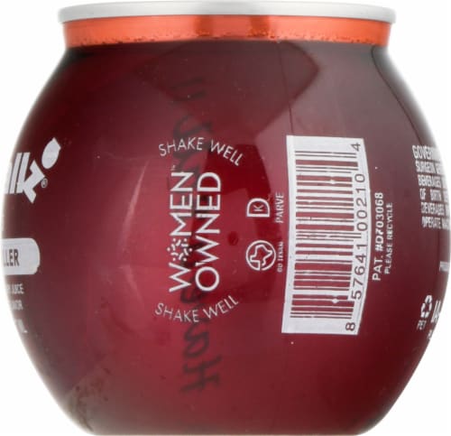 BuzzBallz Chillers Cranberry Chiller Ready to Drink Cocktail Single Can Perspective: right