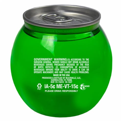 Buzzballz Forbidden Apple Cocktail Perspective: right