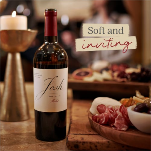 Josh Cellars Merlot California Red Wine Perspective: right