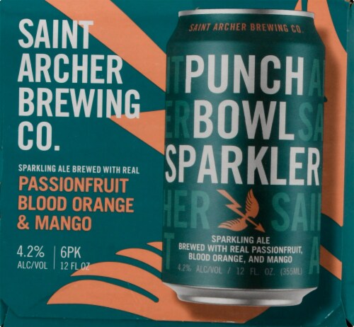 Saint Archer Brewing Company Punch Bowl Sparkler Sparkling Ale Perspective: right