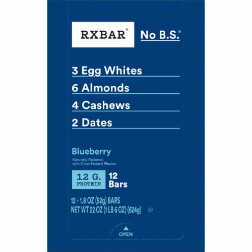 RXBAR Blueberry Protein Bars Perspective: right