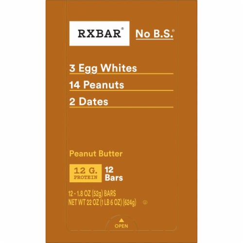 RXBAR Peanut Butter Protein Bars Perspective: right