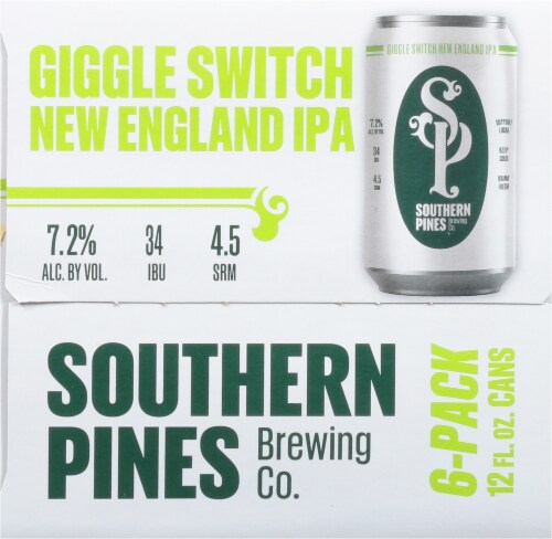 Southern Pines Brewing Co. Tropical Hoppy IPA Perspective: right