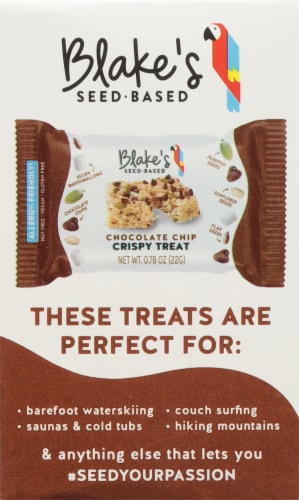 Blake's Chocolate Chip Crispy Treat Bars Perspective: right